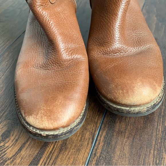 Tory Burch Women's Leather Jolie Riding Boots Rustic Brown sz 8 - Picture 3 of 9